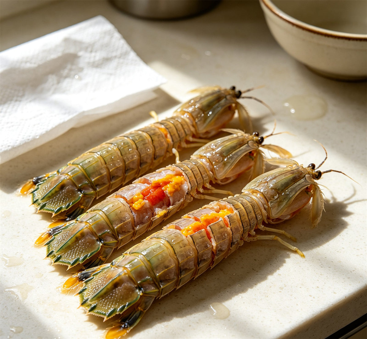 Fresh Mantis Shrimp
